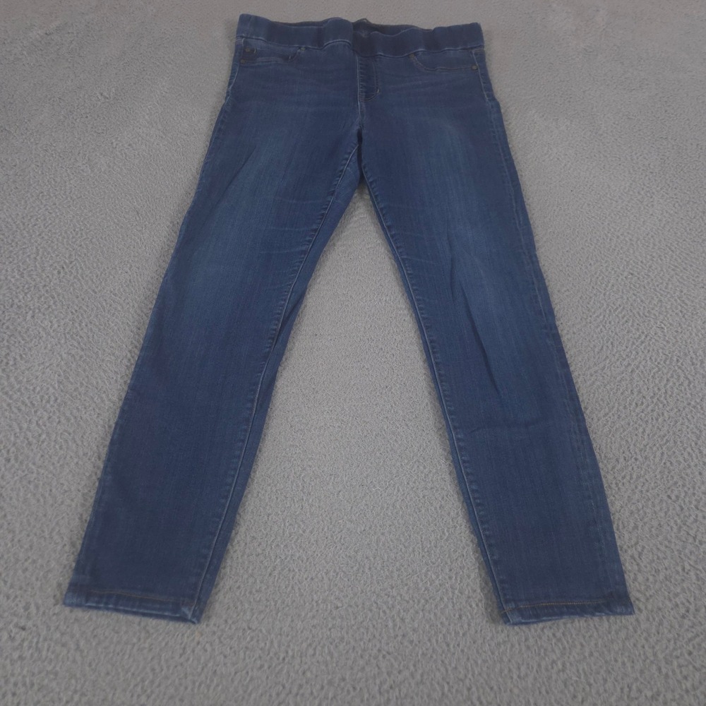 Liverpool Jeans Womens 14 Blue Ankle Skinny Cotton Modal Stretch Pull On Denim